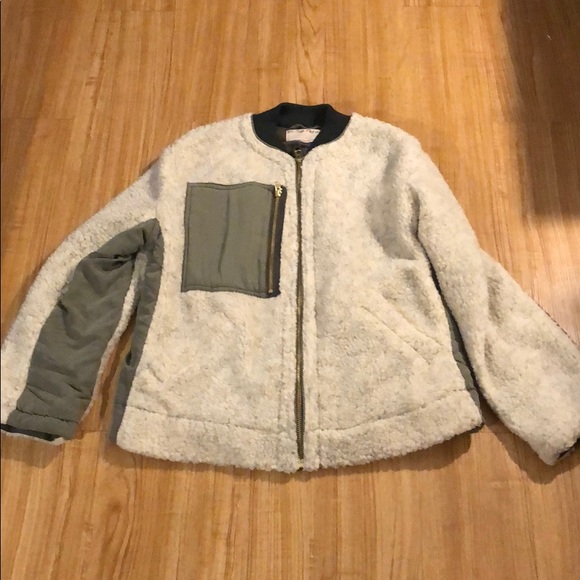 Free People Rivington Sherpa Jacket - Picture 2 of 6